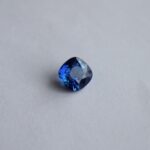2.02 ct Cushion Cut Vivid Royal Blue Sapphire