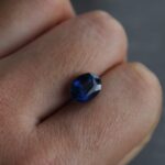 3.08 ct Oval Cut Violetish Royal Blue Sapphire - Image 5