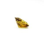 6.02 ct Heart Cut Yellowish Green Sapphire - Image 5