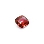 3.06 ct Cushion Cut Orangey Pink Sapphire