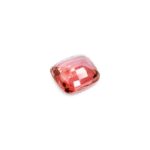 3.06 ct Cushion Cut Orangey Pink Sapphire - Image 5