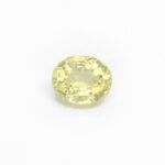 2.53 ct Oval Cut Light Yellow Sapphire