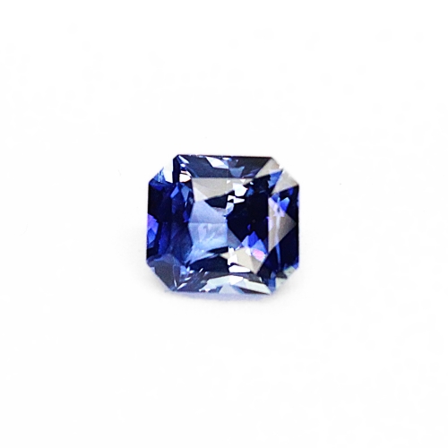 IMG_8317_ENHANCED_2X 3.62 ct Radiant Cut Cornflower Blue Sapphire - Image 1