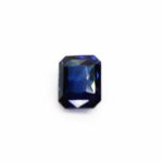 3.41 ct Radiant Cut Midnight Blue Sapphire - Image 2