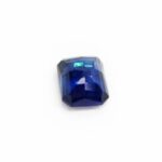 3.41 ct Radiant Cut Midnight Blue Sapphire