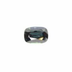 3.02 ct Cushion Cut Deep Teal Sapphire