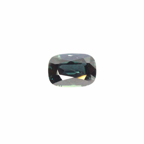 IMG_8365_ENHANCED_2X 3.02 ct Cushion Cut Deep Teal Sapphire - Image 1