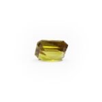 2.32 ct Emerald Cut Vibrant Olive Yellow Sapphire - Image 5