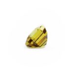2.32 ct Emerald Cut Vibrant Olive Yellow Sapphire - Image 4